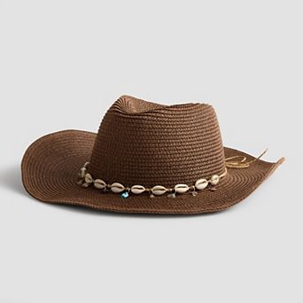 Women's Straw Cowboy Hat