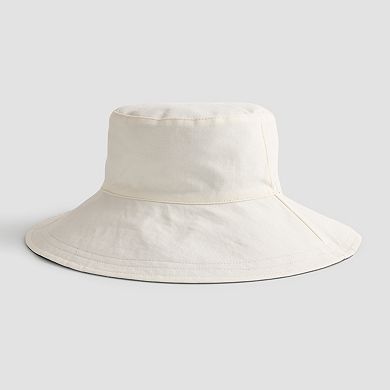 Women's Reversible Extended Brim Bucket Hat