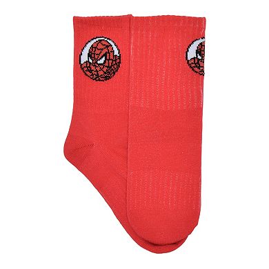 Boys 4-20 Marvel Spider-Man 5-Pack Retro Print Crew Socks