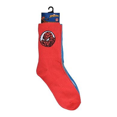 Boys 4-20 Marvel Spider-Man 5-Pack Retro Print Crew Socks