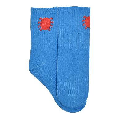 Boys 4-20 Marvel Spider-Man 5-Pack Retro Print Crew Socks