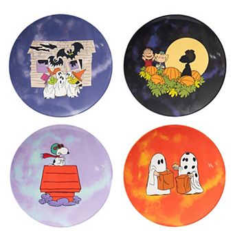 Celebrate Together™ Peanuts 4 pc Great Pumpkin App Plate Set