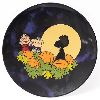 Celebrate Together™ Peanuts 4-Piece Great Pumpkin App Plate Set