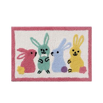 Hallmark Cotton Rich Easter Bunny Bath Mat