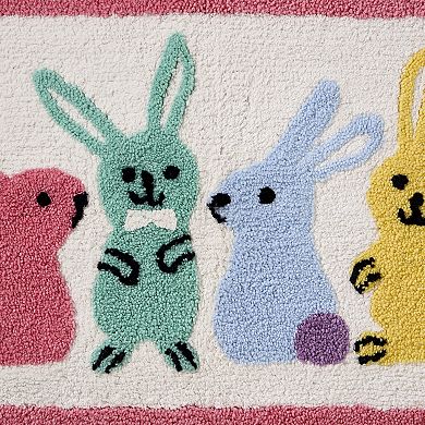 Hallmark Cotton Rich Easter Bunny Bath Mat