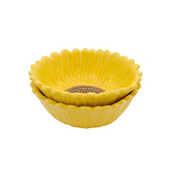 Celebrate Together™ Fall 2 pc Sunflower Dip Bowl Set