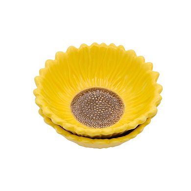 Celebrate Together™ Fall 2-Piece Sunflower Dip Bowl Set