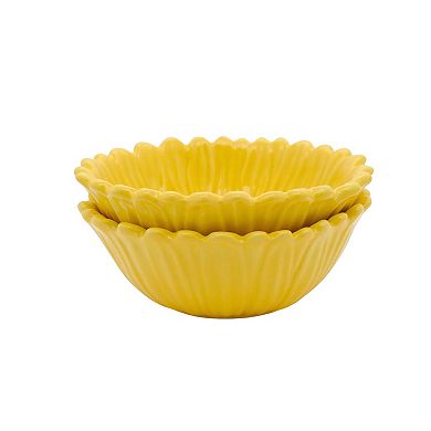 Celebrate Together™ Fall 2-Piece Sunflower Dip Bowl Set