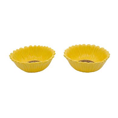 Celebrate Together™ Fall 2-Piece Sunflower Dip Bowl Set