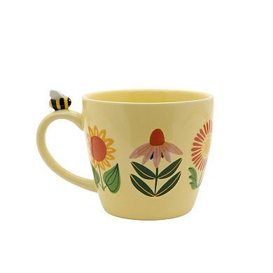 Celebrate Together™ Fall Embossed Flower Coffee Mug