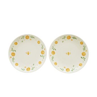 Celebrate Together™ Fall 2 pc Sunflower Salad Plate Set
