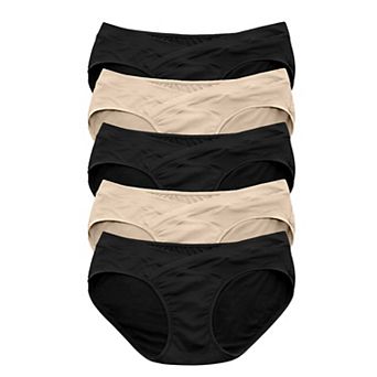 Women's Kindred Bravely Under-the-Bump Bikini Underwear 5-Pack