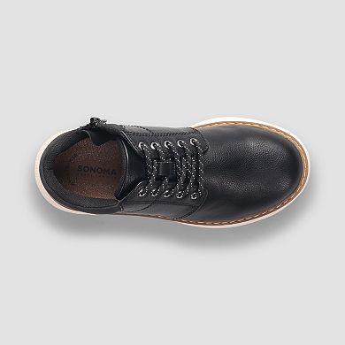 Sonoma Goods For Life® Johnthen Boys' Memory Foam Lace-Up Boots
