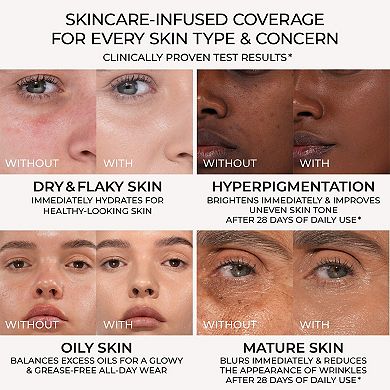 Hy-Glam Foundation Hydrating & Blurring Luminous Longwear Serum Foundation
