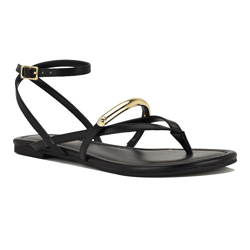 【美品】BRENTA BLACK FLAT SANDAL 24 8085815_Black?wid=800&hei=800&