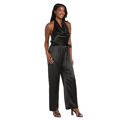Women's R&M Richards Drape Halter Jumpsuit