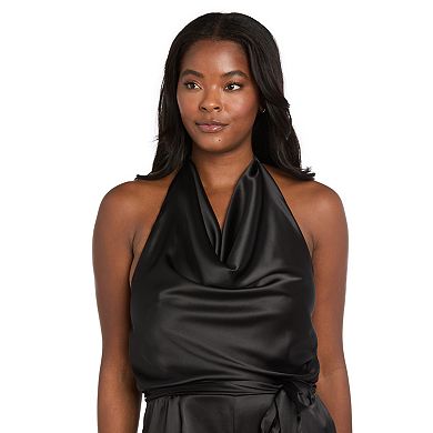 Women's R&M Richards Drape Halter Jumpsuit