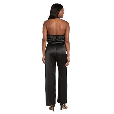Women's R&M Richards Drape Halter Jumpsuit