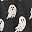 Black Ghost Print