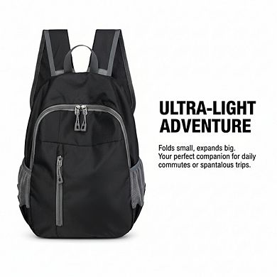 AKSZRI Unisex Waterproof Casual Backpack for Leisure & Travel