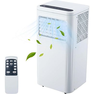 10,000 BTU 3-in-1 Portable AC - Cools 450 Sq.Ft Rooms with Remote, Timer & Sleep Mode