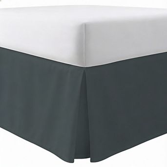 Queen Size Microfiber Bed Skirt with 16" Drop