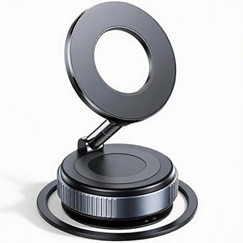 Upgraded Magnetic Car Phone Mount 360° Rotation for MagSafe & Android