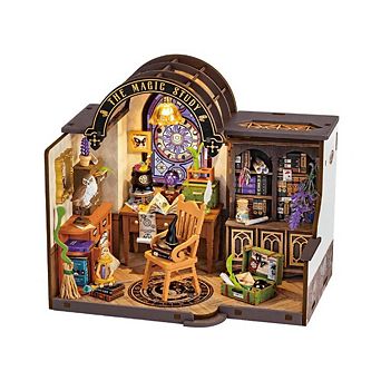 DIY 3D Wood Puzzle: Magic Study 267 pc