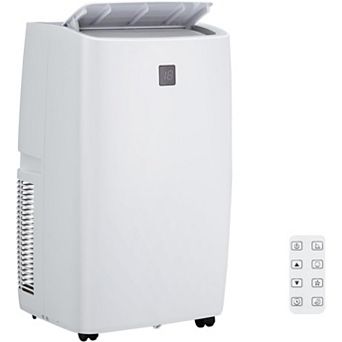 14,000 BTU 4-in-1 Portable AC for 750 Sq.Ft - Quiet with Remote, Sleep Mode, Timer & Window Kit