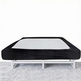 Queen Size Box Spring Cover - Stretchy, Soft, Wrinkle-Free, Fade-Resistant