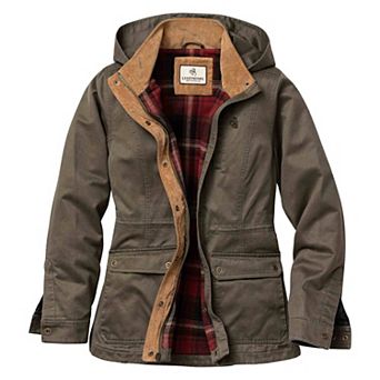 Women's Legendary Whitetails Saddle Country Shirt Jacket with Removable Hood