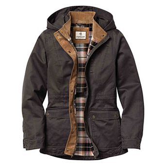 Women's Legendary Whitetails Saddle Country Shirt Jacket with Removable Hood