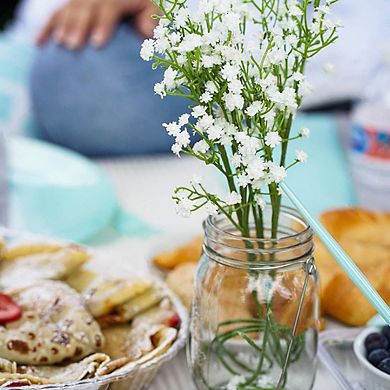 10-Pack Artificial Baby’s Breath Flowers for Decoration