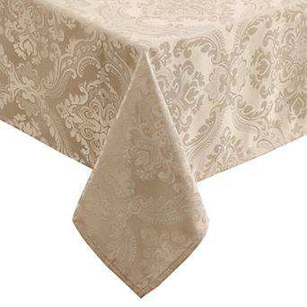 Elrene Home Fashions Caiden Elegance Damask Square Tablecloth