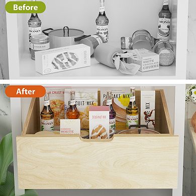 ELEMENT ACE Hard Close Full Extension Pull Out Cabinet Storage Organizer Drawer Shelf