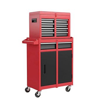 ELEMENT ACE 5-Drawer Rolling Tool Storage Cabinet with Detachable Top Box and Locking Wheels