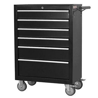 ELEMENT ACE 6-Drawer Rolling Tool Chest Cabinet with Locking Wheels for Garage