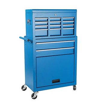 ELEMENT ACE 8-Drawer Rolling Tool Storage Cabinet with Detachable Top Box and Lockable Wheels