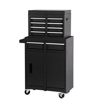 ELEMENT ACE 5-Drawer Rolling Tool Storage Cabinet with Detachable Top Box and Tool Set