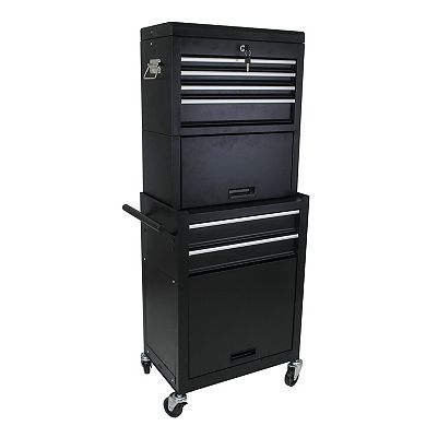 ELEMENT ACE Heavy-Duty Rolling Tool Cabinet with Lockable Drawers and Detachable Storage Organizer