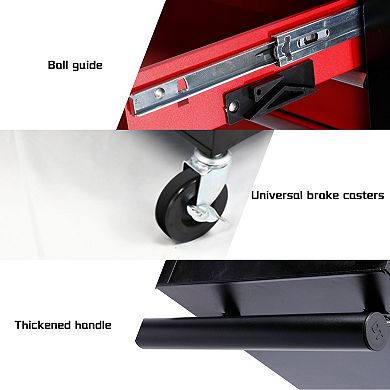 ELEMENT ACE Heavy-Duty Rolling Tool Storage Cabinet with Drawers & Locking System