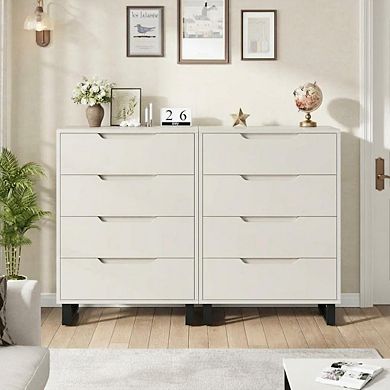 ANIXOL 4-Drawer Tall Dresser Cabinet