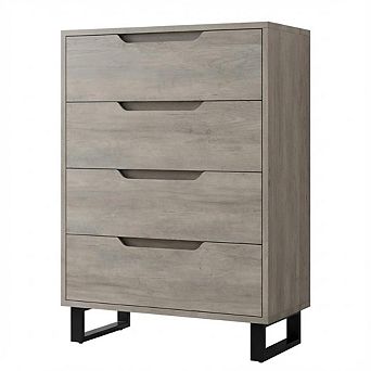 ANIXOL 4-Drawer Tall Dresser Cabinet
