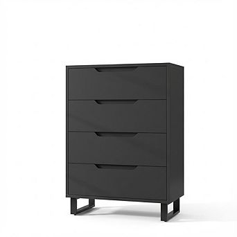 ANIXOL 4-Drawer Tall Dresser Cabinet