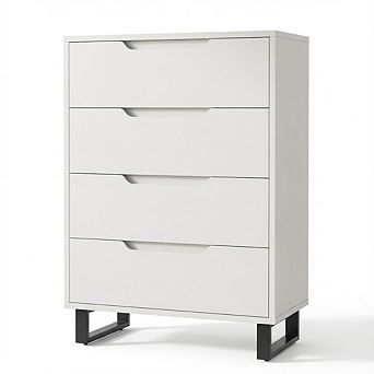 ANIXOL 4-Drawer Tall Dresser Cabinet