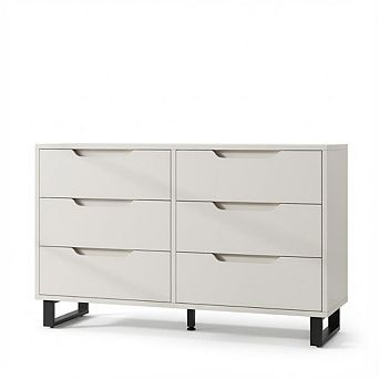 ANIXOL Wooden Dresser for Bedroom, Available in 6/7 Drawers