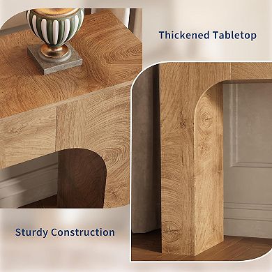 Farmhouse Narrow Console Table for Entryway, Hallway or Behind Sofa