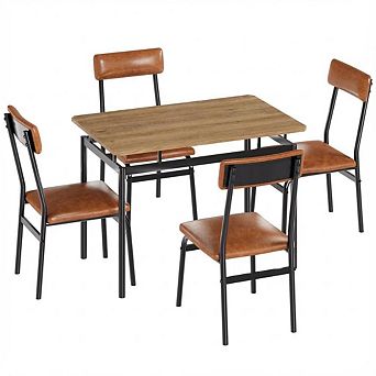 ANIXOL 5 pc Dining Table Set for 4