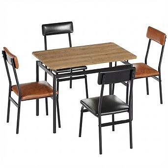 ANIXOL 5 pc Dining Table Set for 4