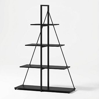 ANIXOL 4 tier Sailboat Ladder Bookshelf